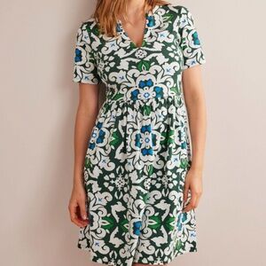 Boden Floral Patterned Dress